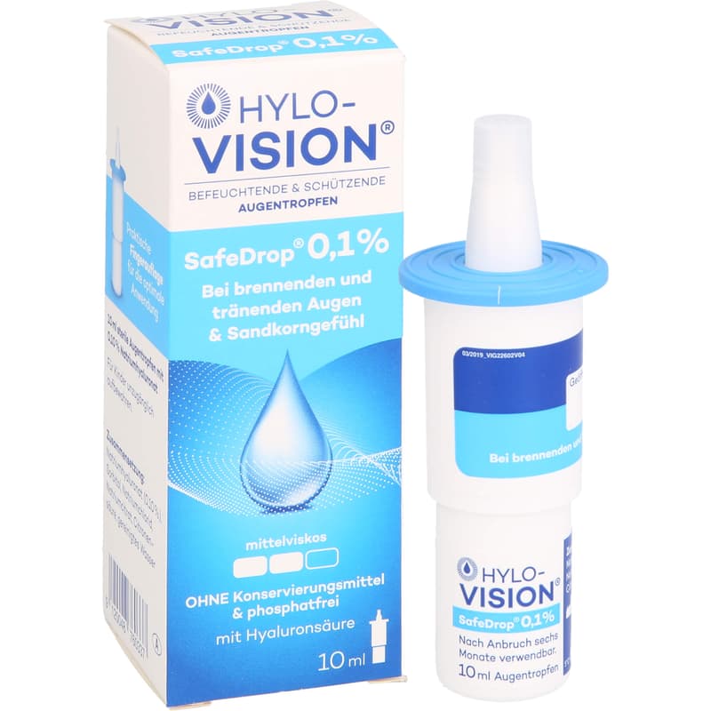 HYLO-VISION SafeDrop 0.1% eye drops