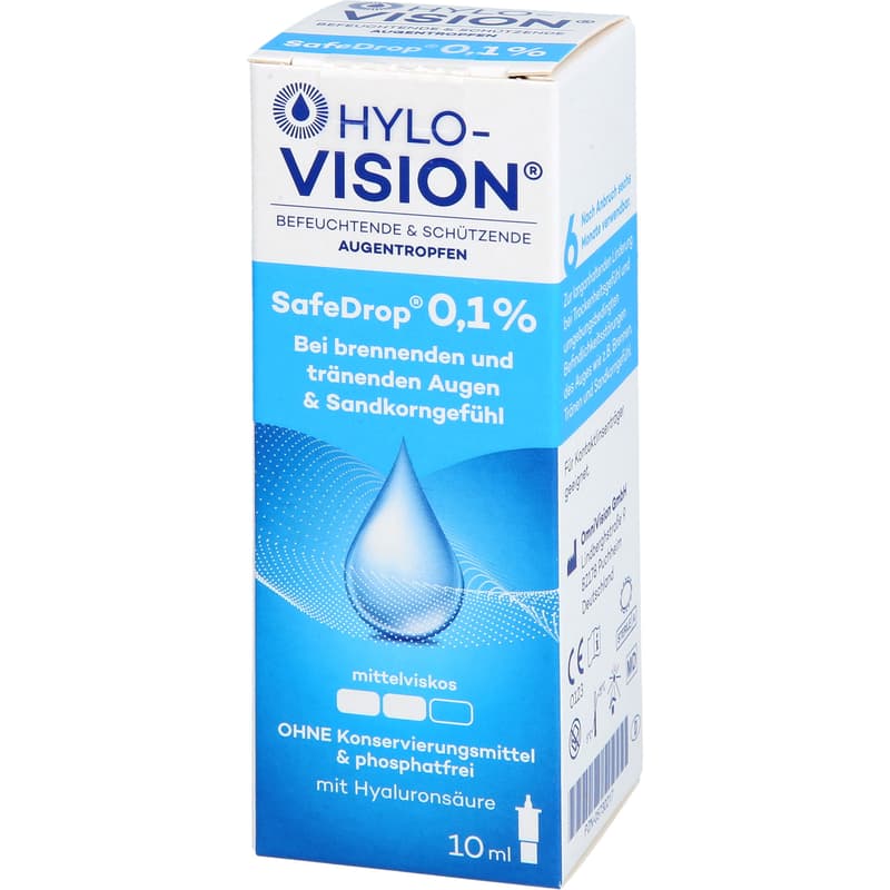 HYLO-VISION SafeDrop 0.1% eye drops