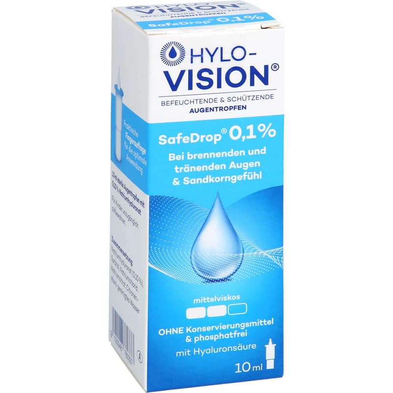 HYLO-VISION SafeDrop 0.1% eye drops