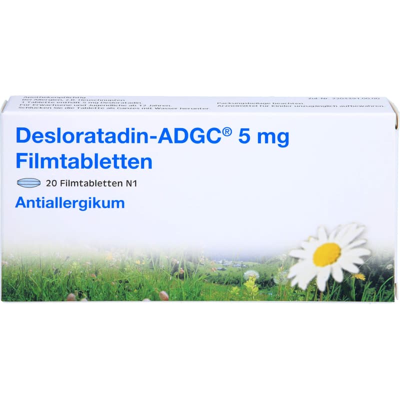 DESLORATADIN ADGC 5 mg Filmtabletten
