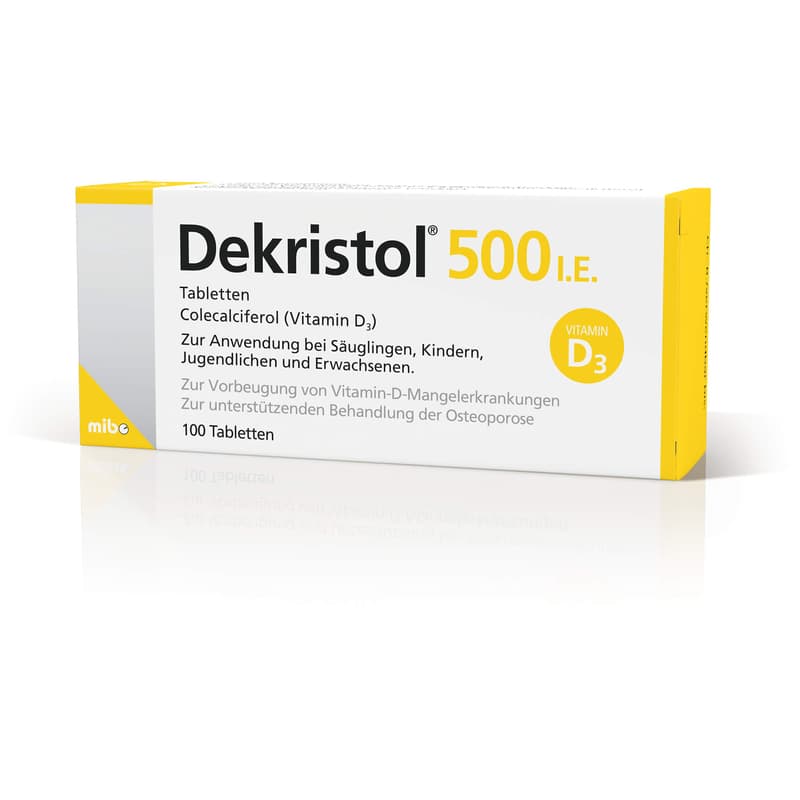 DEKRISTOL 500 IU tablets