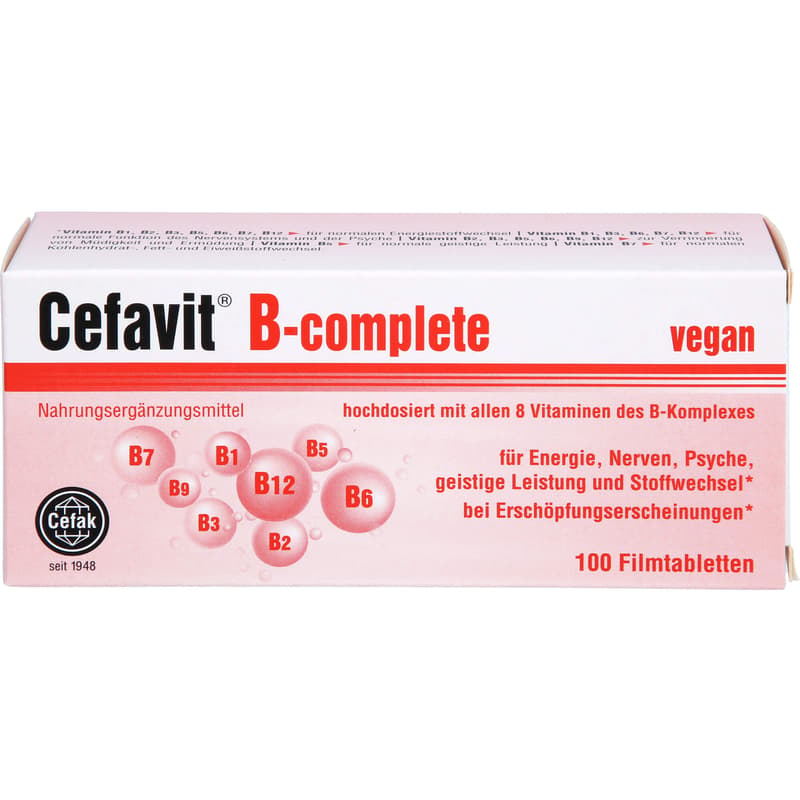 CEFAVIT B-complete Filmtabletten