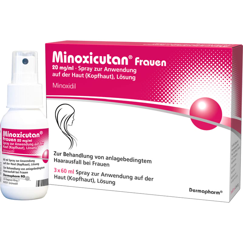 MINOXICUTAN Frauen 20 mg/ml Spray