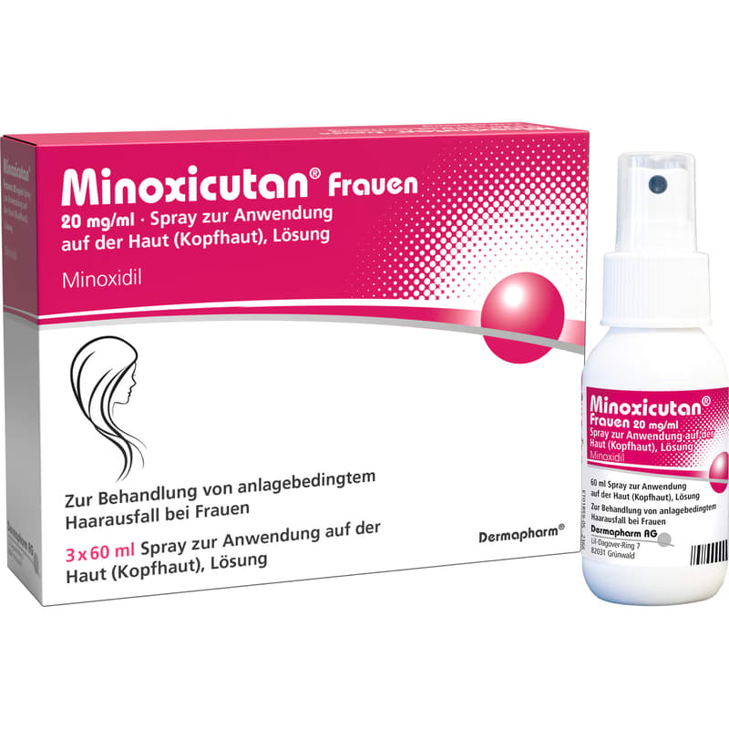 MINOXICUTAN Frauen 20 mg/ml Spray