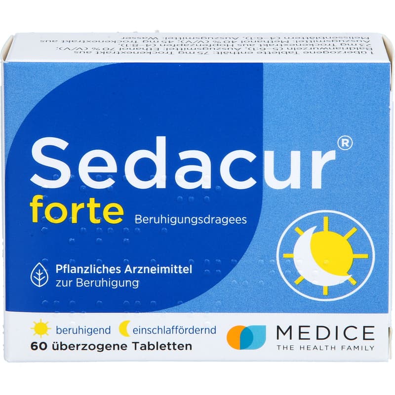 SEDACUR forte Beruhigungsdragees