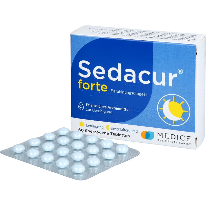 SEDACUR forte Beruhigungsdragees