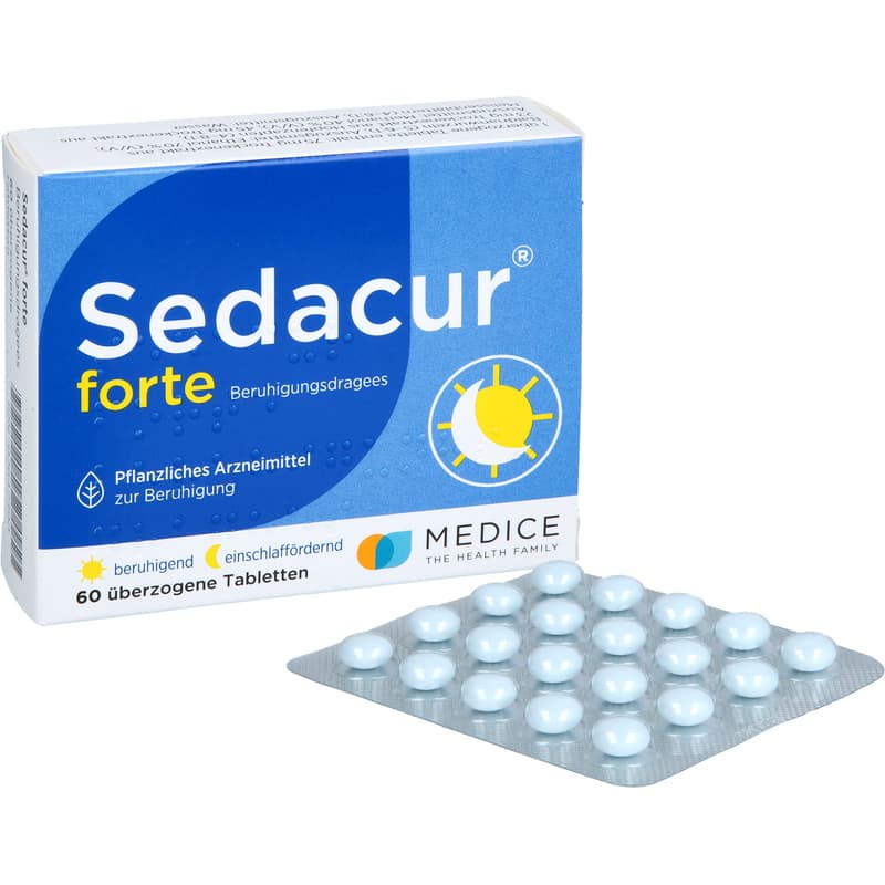 SEDACUR forte Beruhigungsdragees
