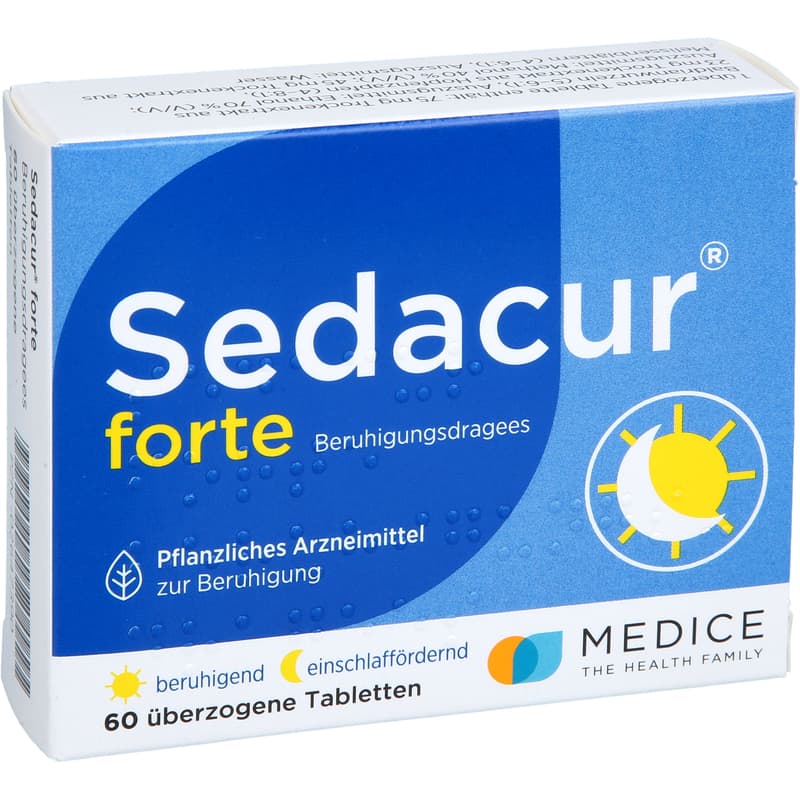 SEDACUR forte Beruhigungsdragees