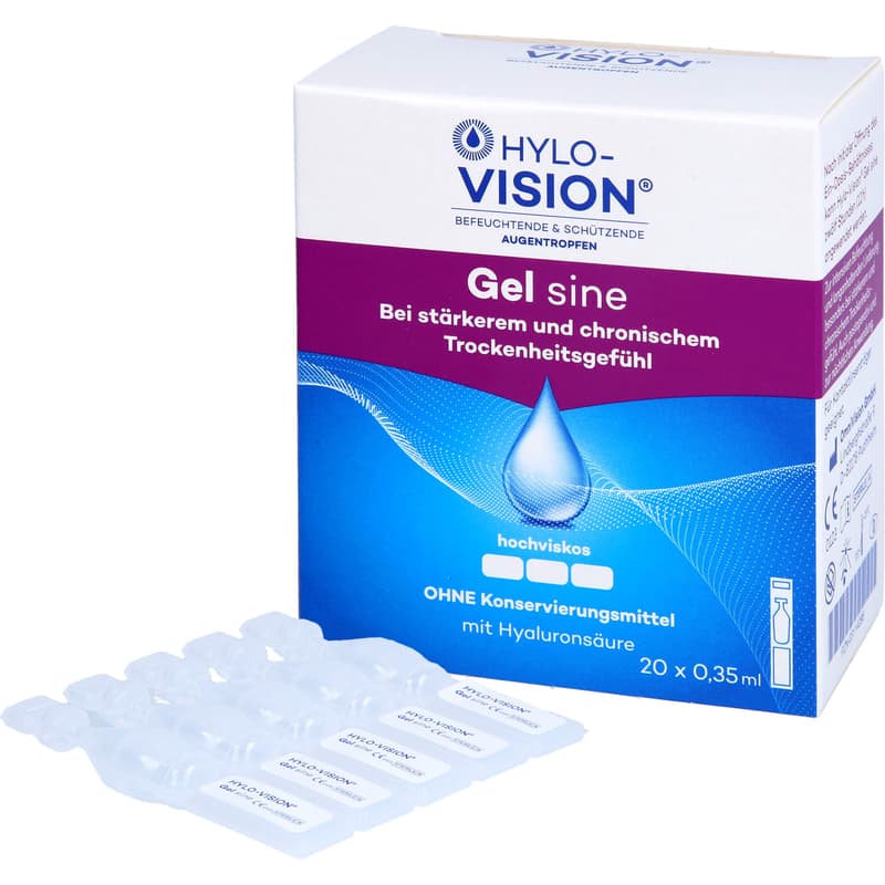 HYLO-VISION Gel sine Einzeldosispipetten
