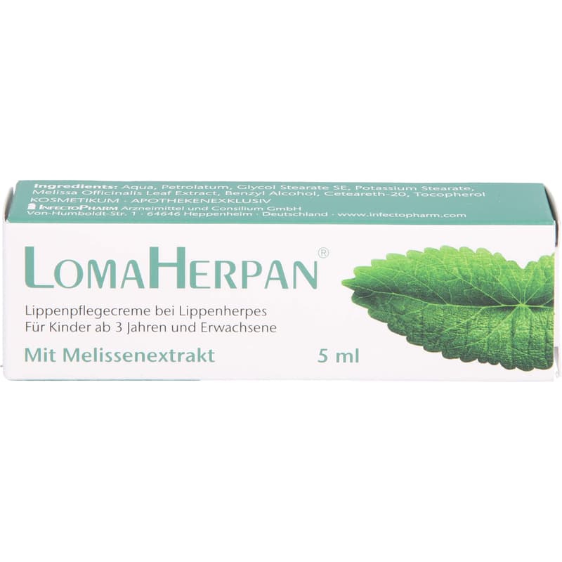 LOMAHERPAN Lippenpflegecreme mit Melissenextrakt