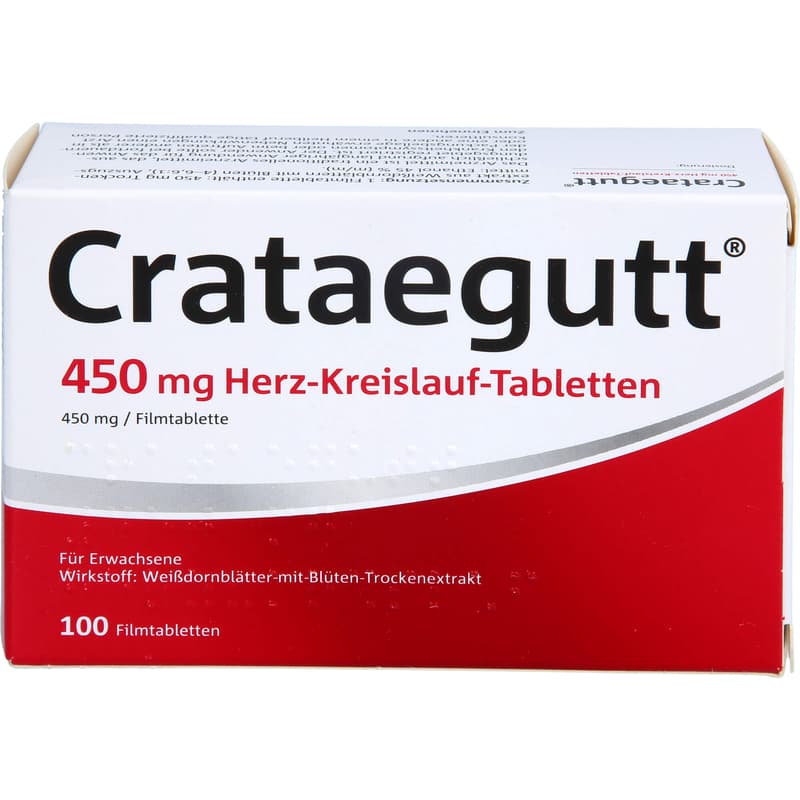 CRATAEGUTT 450 mg Cardiovascular Tablets