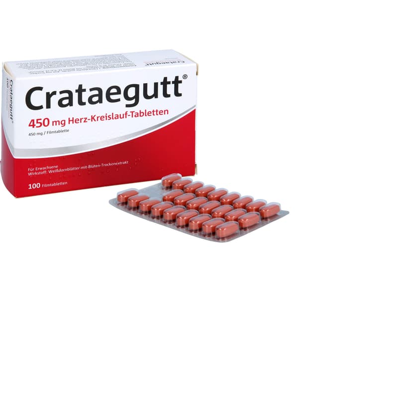 CRATAEGUTT 450 mg Cardiovascular Tablets