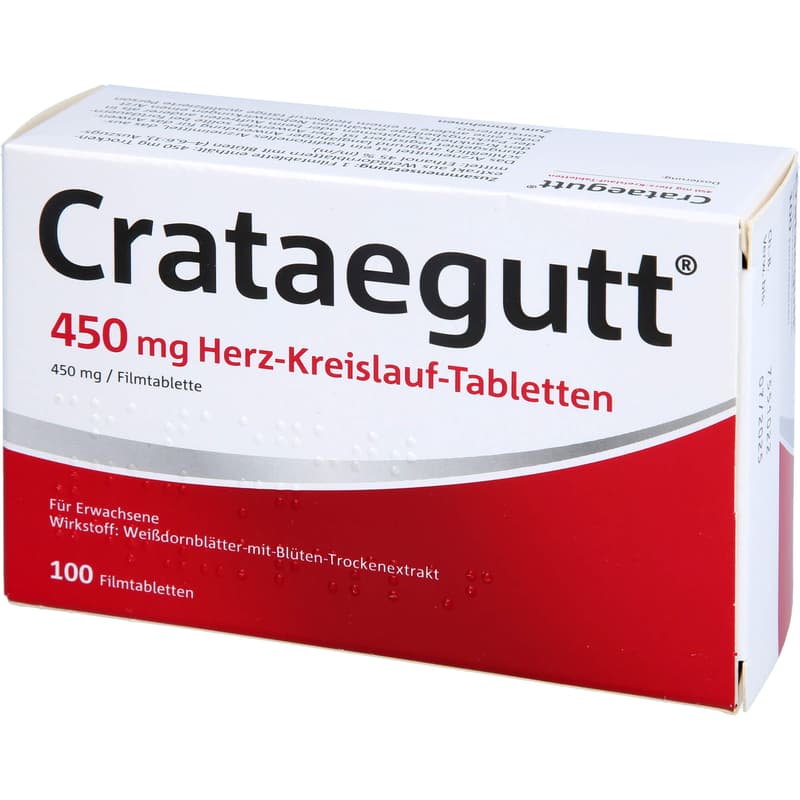 CRATAEGUTT 450 mg Cardiovascular Tablets
