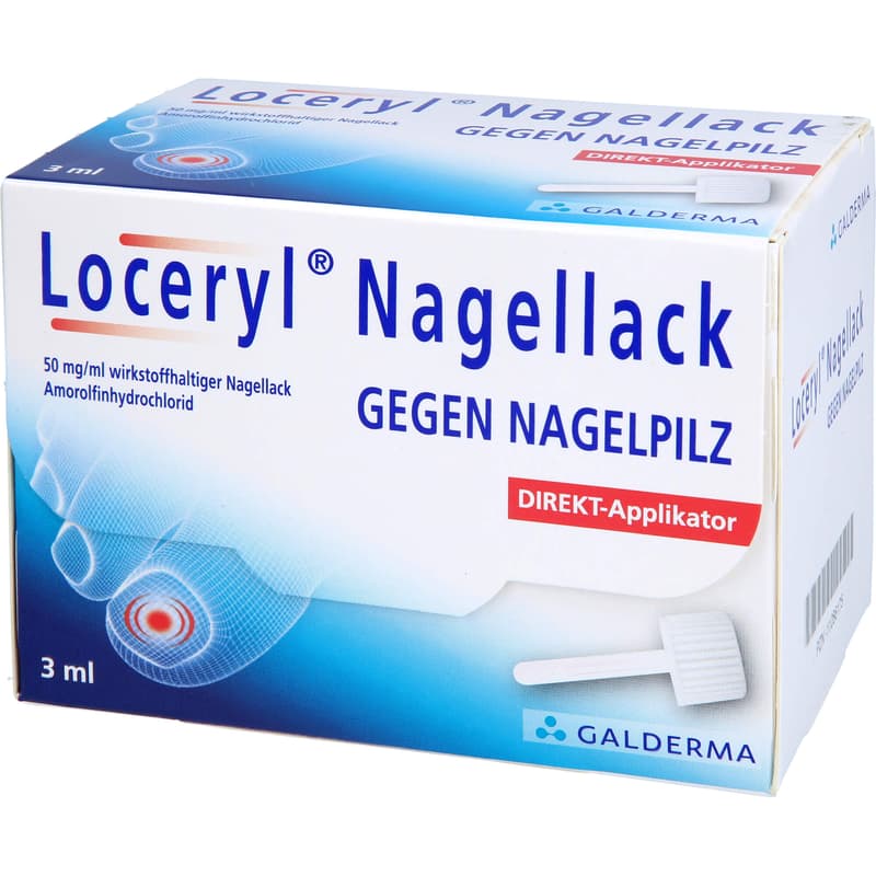 LOCERYL Nagellack gegen Nagelpilz DIREKT-Applikat.
