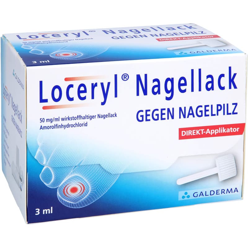LOCERYL Nagellack gegen Nagelpilz DIREKT-Applikat.