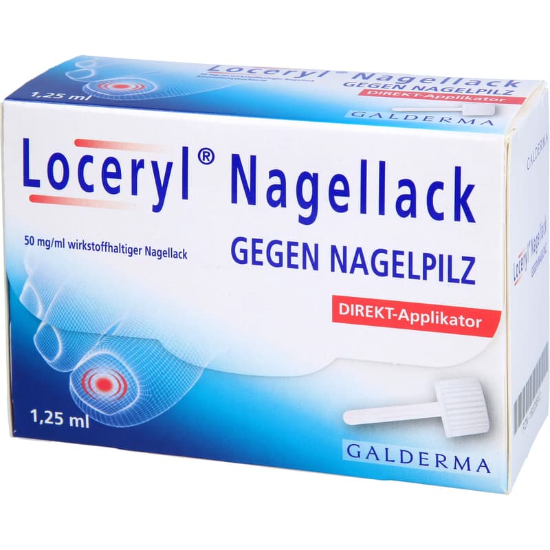 LOCERYL Nagellack gegen Nagelpilz DIREKT-Applikat.