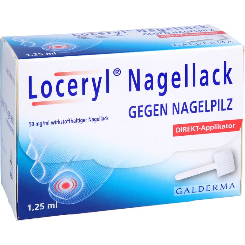 LOCERYL Nagellack gegen Nagelpilz DIREKT-Applikat.