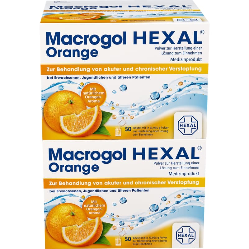 MACROGOL HEXAL Orange Plv.z.Her.e.Lsg.z.Einn.Btl.