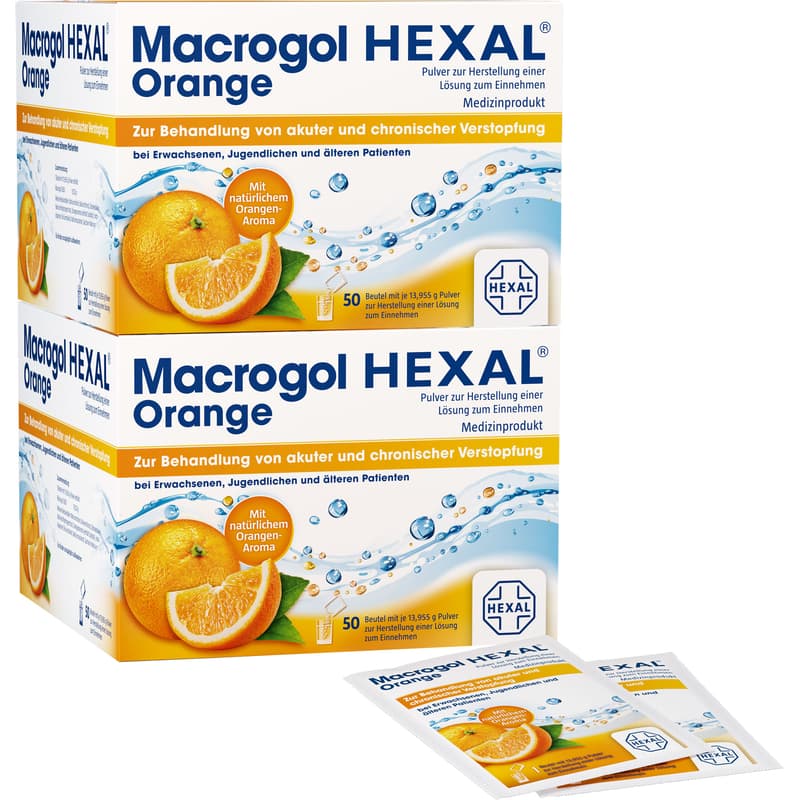 MACROGOL HEXAL Orange Plv.z.Her.e.Lsg.z.Einn.Btl.
