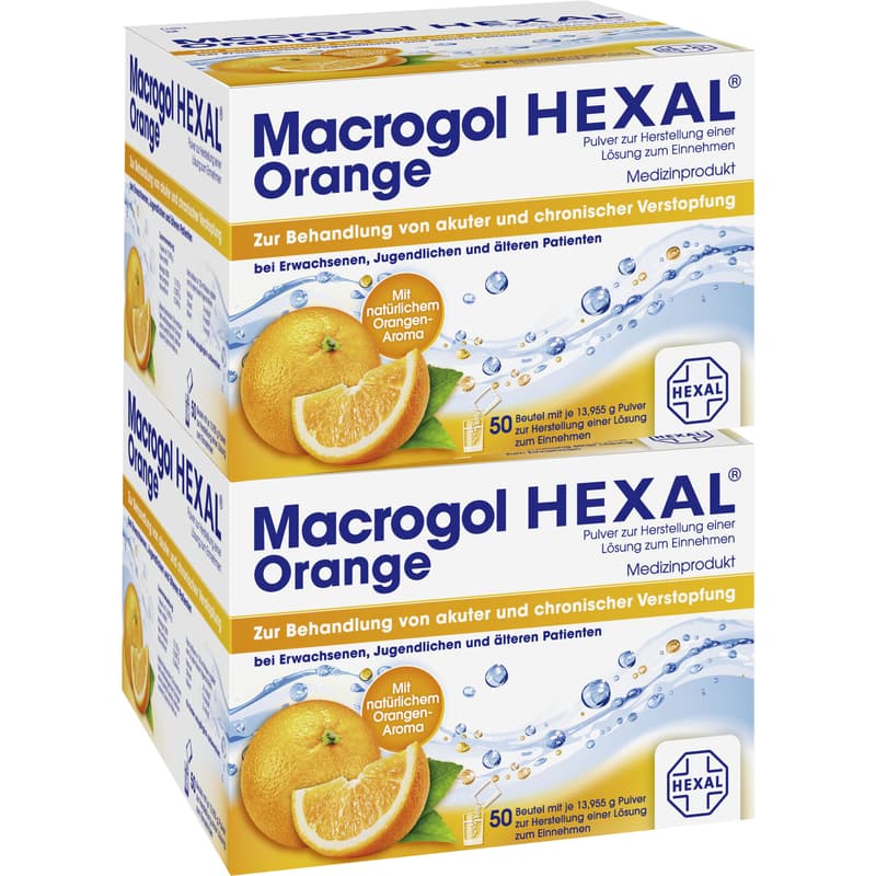 MACROGOL HEXAL Orange Plv.z.Her.e.Lsg.z.Einn.Btl.