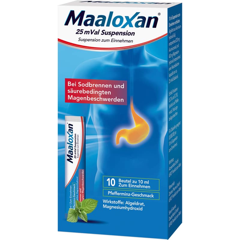 MAALOXAN 25 mVal Suspension