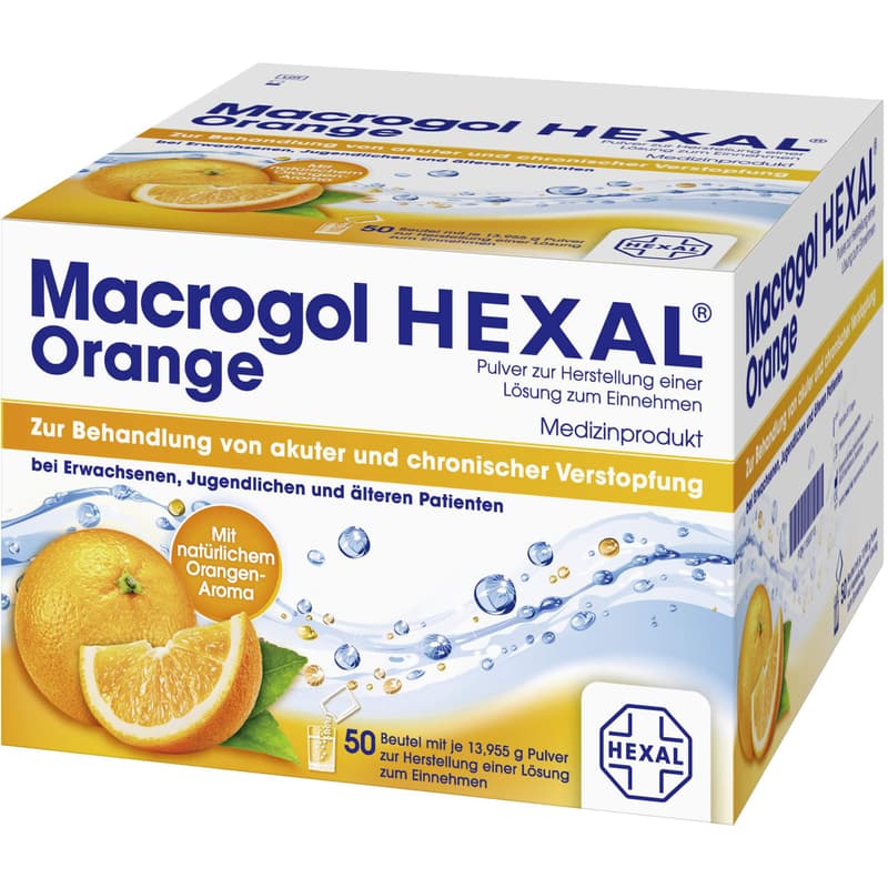 MACROGOL HEXAL Orange Plv.z.Her.e.Lsg.z.Einn.Btl.