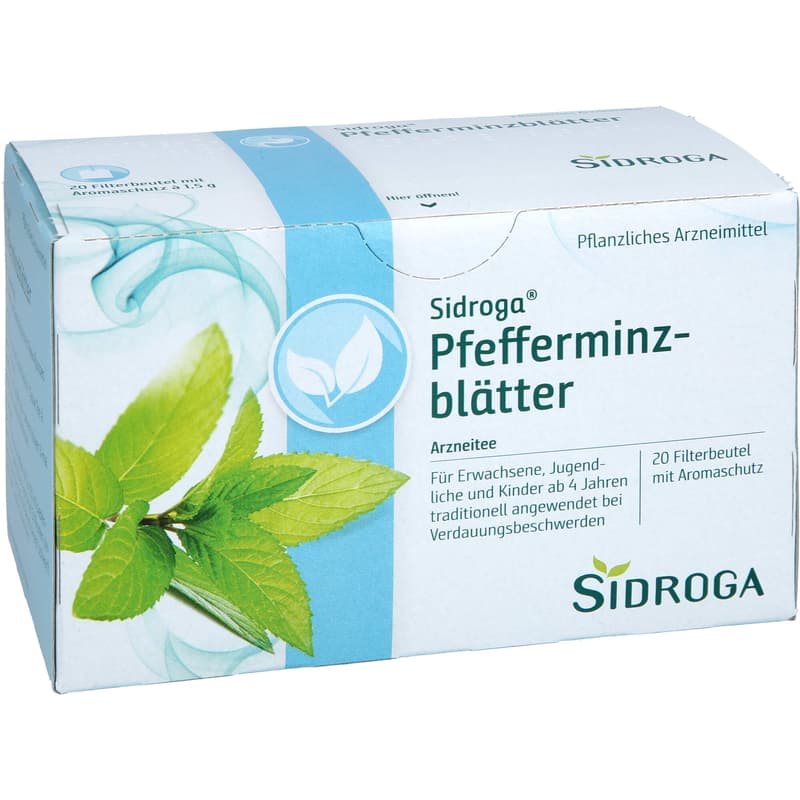 SIDROGA Pfefferminzblätter Tee Filterbeutel