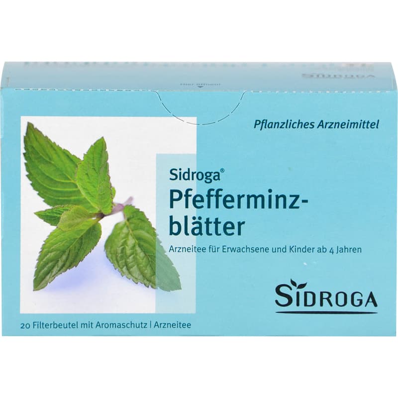 SIDROGA Pfefferminzblätter Tee Filterbeutel