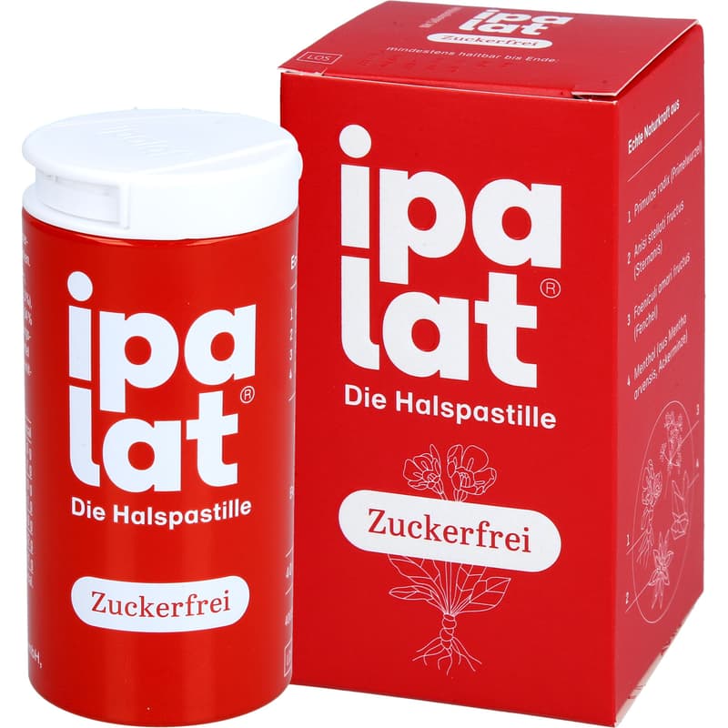 IPALAT Halspastillen zuckerfrei