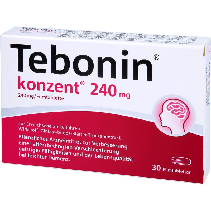 TEBONIN konzent 240 mg Filmtabletten
