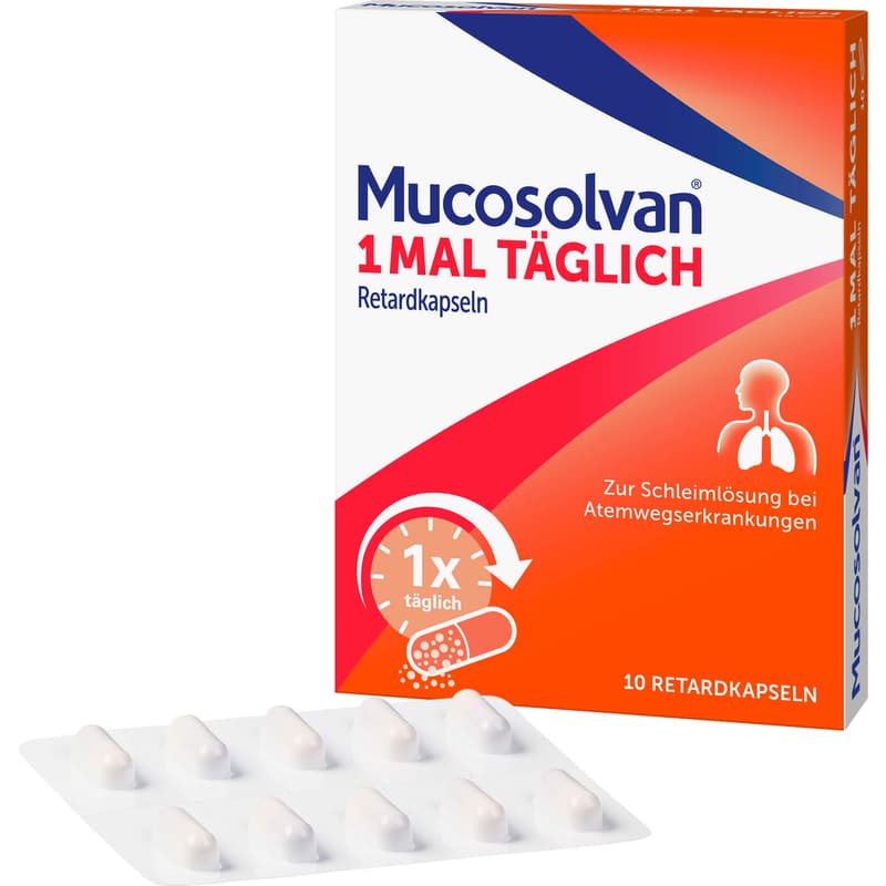 MUCOSOLVAN 1mal täglich Retardkapseln