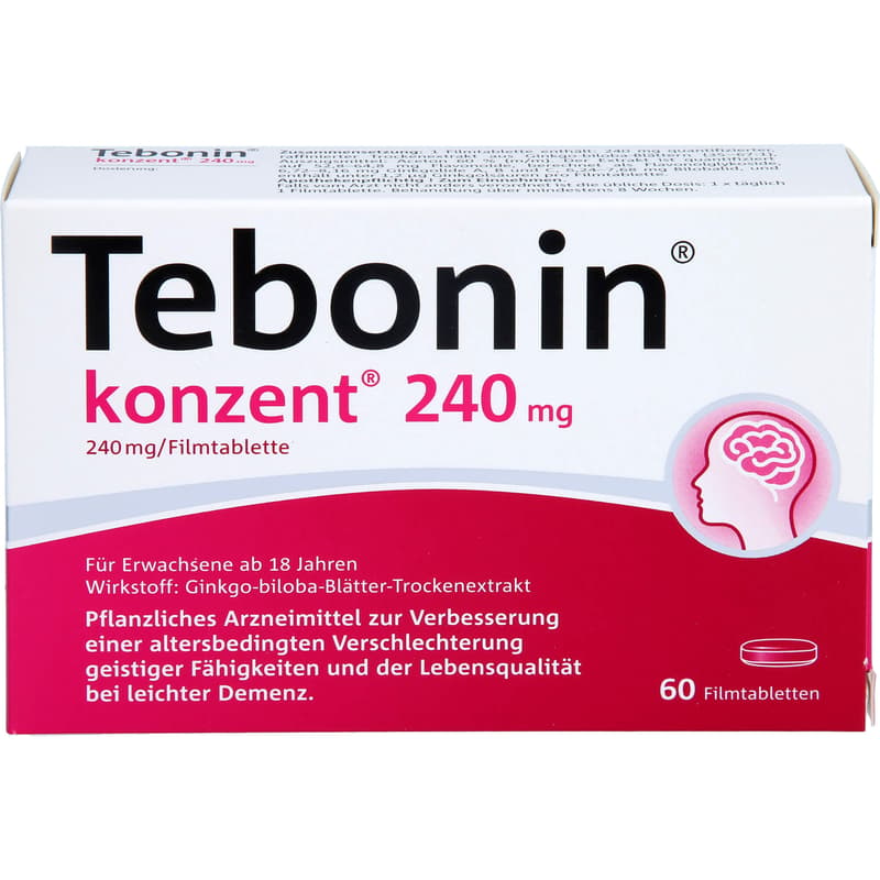 TEBONIN konzent 240 mg Filmtabletten
