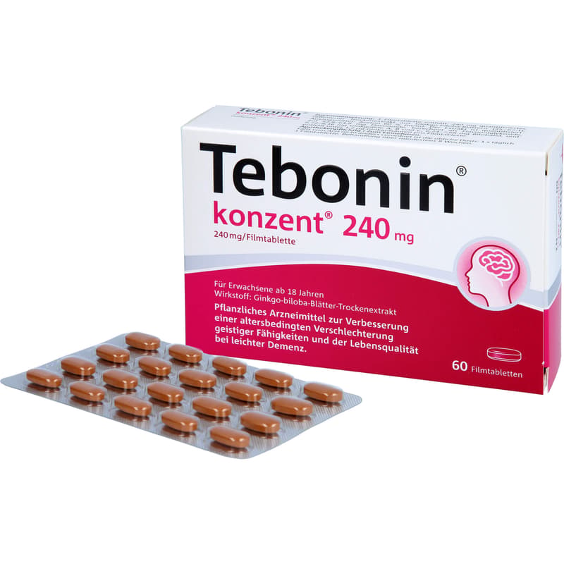 TEBONIN konzent 240 mg Filmtabletten