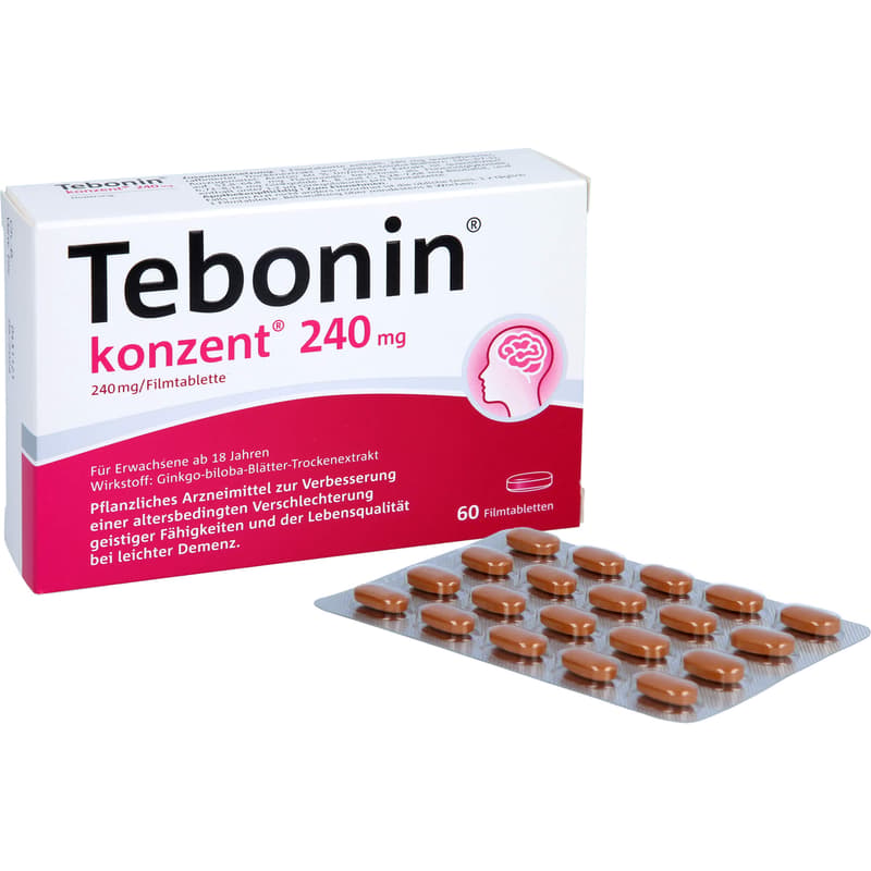 TEBONIN konzent 240 mg Filmtabletten
