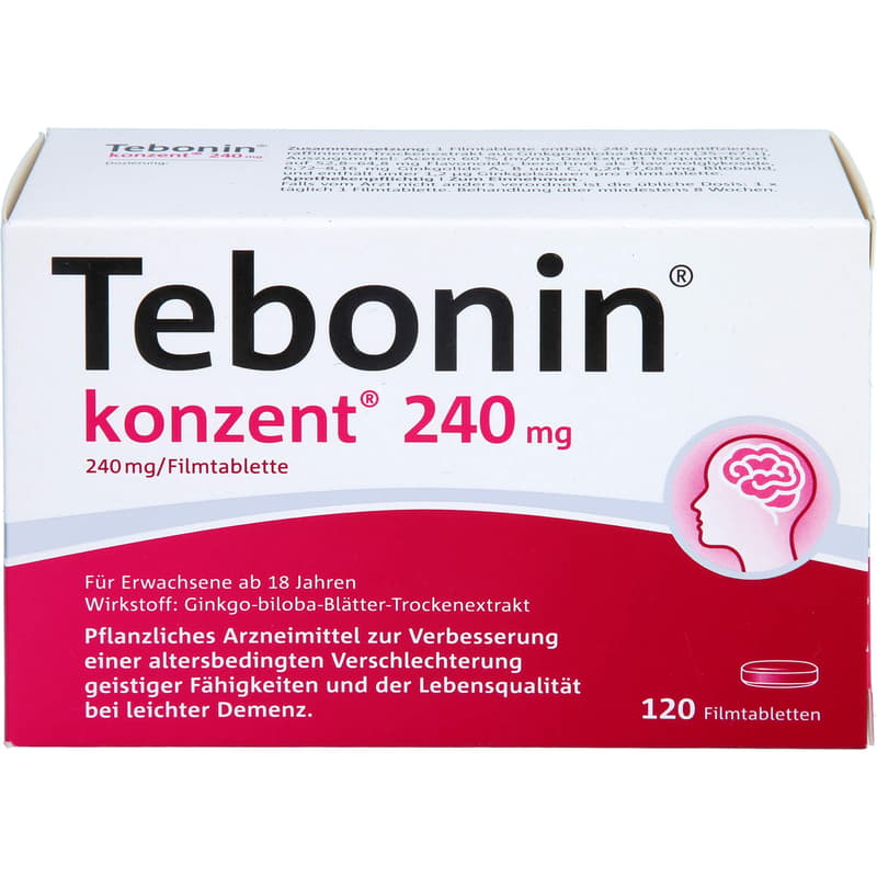 TEBONIN concentrate 240 mg film-coated tablets