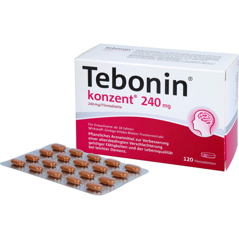 TEBONIN concentrate 240 mg film-coated tablets