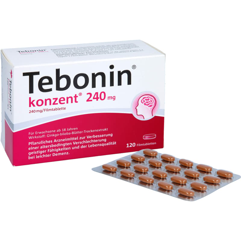 TEBONIN concentrate 240 mg film-coated tablets