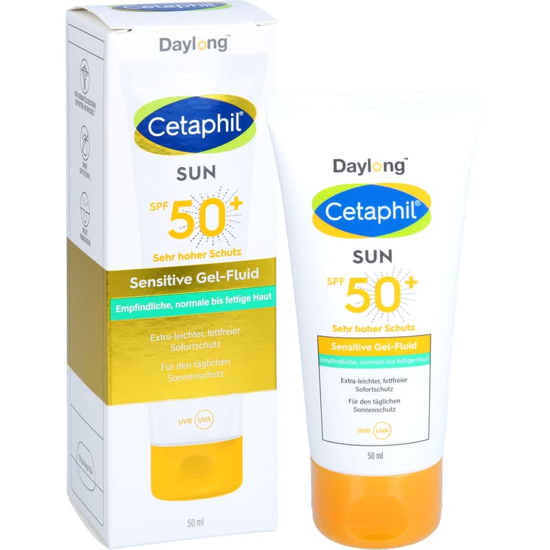 CETAPHIL Sun Daylong SPF 50+ sens.Gel-Fluid Gesich
