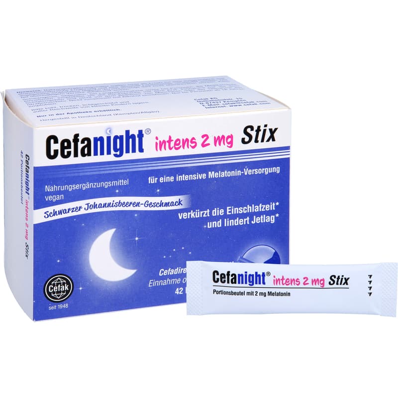 CEFANIGHT intens 2 mg Stix