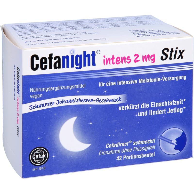 CEFANIGHT intens 2 mg Stix