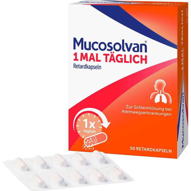 MUCOSOLVAN 1mal täglich Retardkapseln