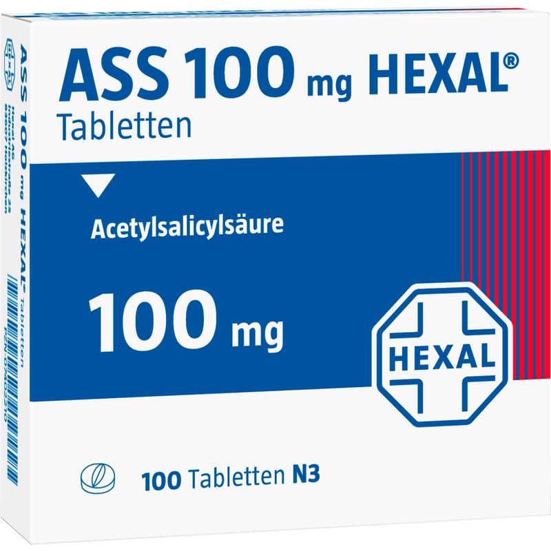 ASS 100 mg HEXAL Tabletten