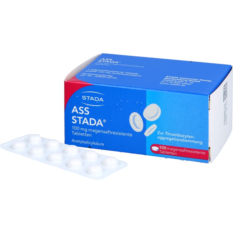 ASS STADA 100 mg magensaftresistente Tabletten