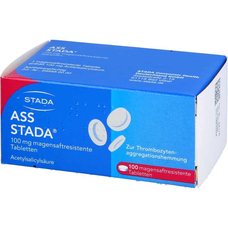 ASS STADA 100 mg magensaftresistente Tabletten