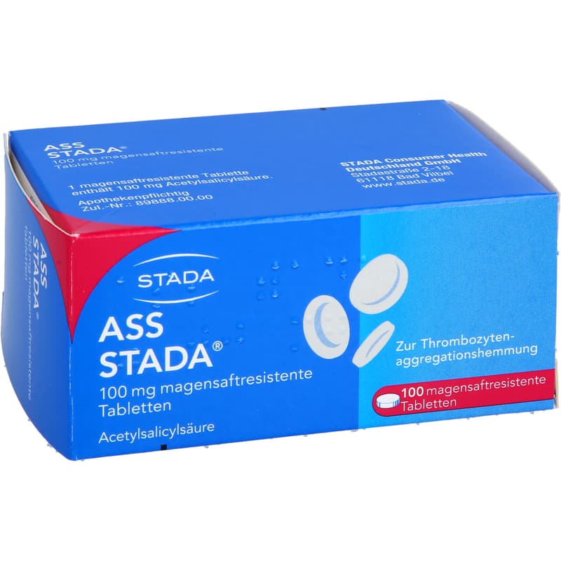 ASS STADA 100 mg magensaftresistente Tabletten