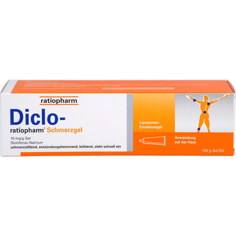 DICLO-RATIOPHARM pain gel