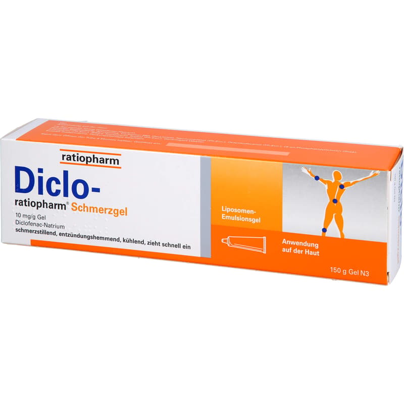 DICLO-RATIOPHARM pain gel