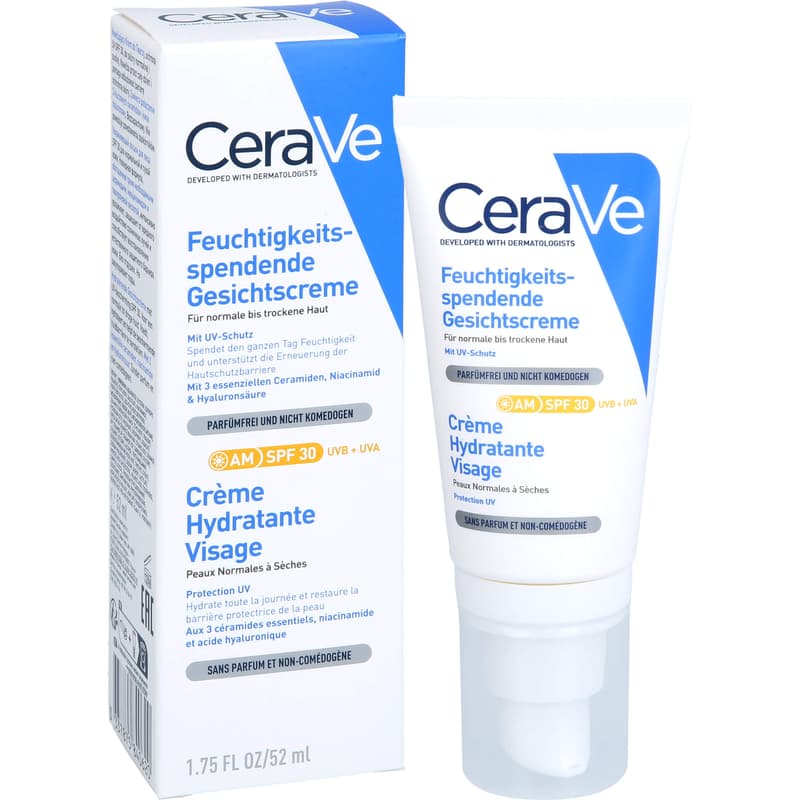 CERAVE moisturizing face cream SPF 30
