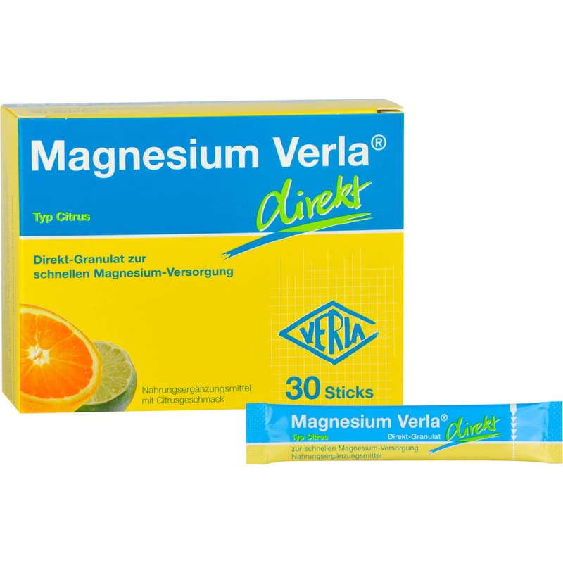 MAGNESIUM VERLA direkt Citrus Granulat