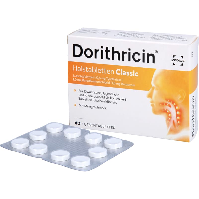 DORITHRICIN Halstabletten Classic